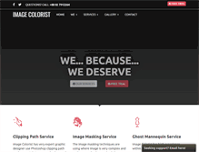 Tablet Screenshot of imagecolorist.com
